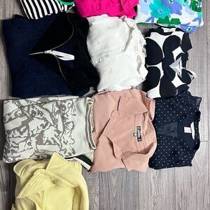 Womens small clothes bundle. Upto 15 pieces including lululemon Nike babaton